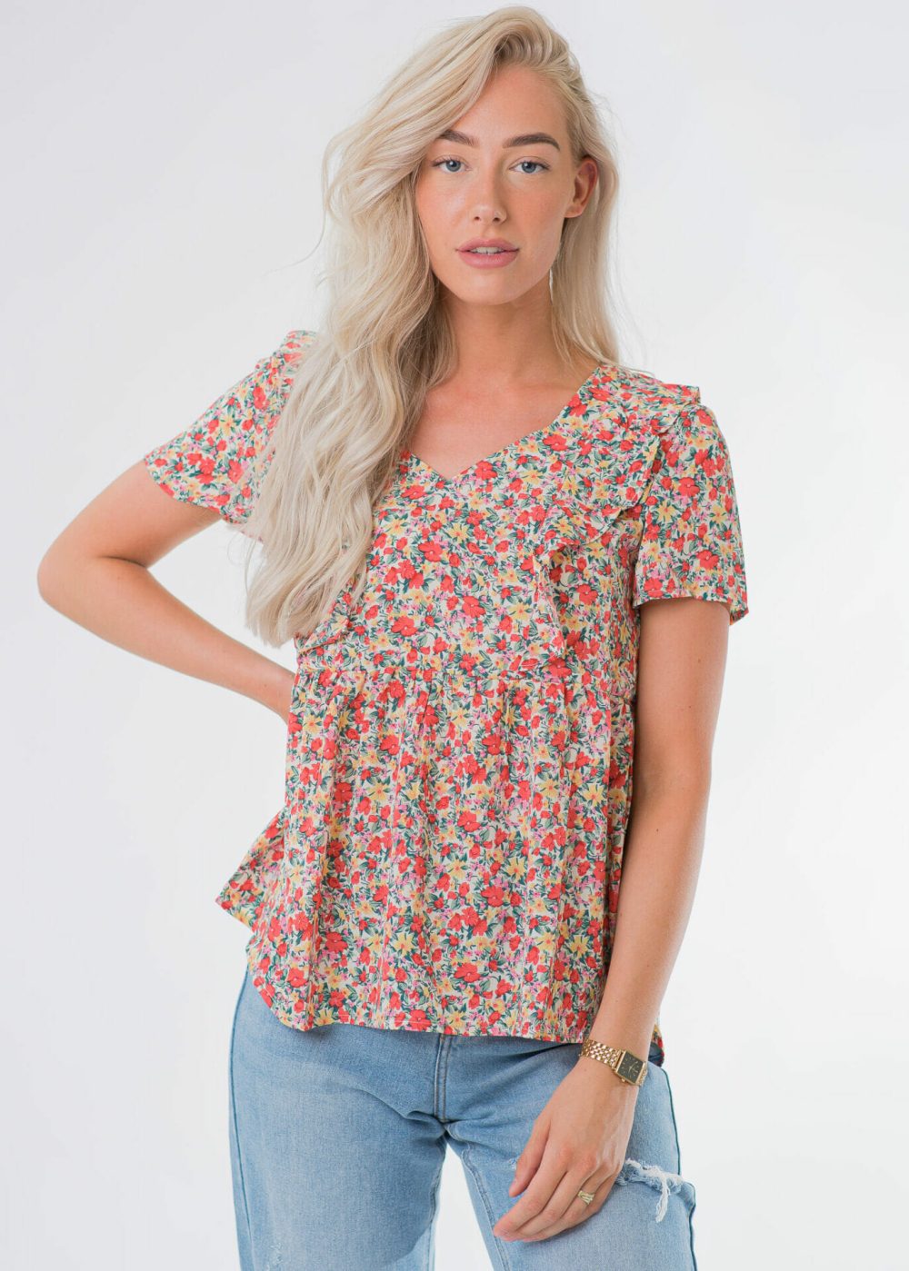 Flower top/Red